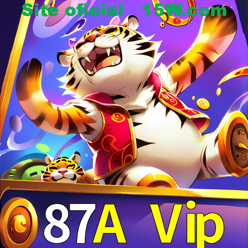 Imagem promocional da 87A Vip mostrando a plataforma e suas vantagens